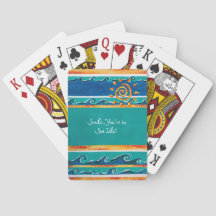 Smile Sea Isle Playing Cards