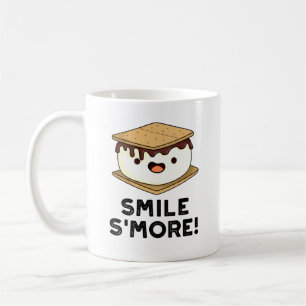 Smile Smore Funny Sweet Food Pun  Coffee Mug