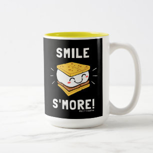 Smile S'more Two-Tone Coffee Mug