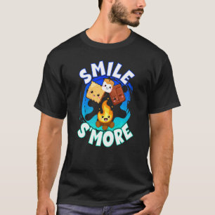 Smile S'more Wortspiel Weekend Clamping Boys T-Shirt
