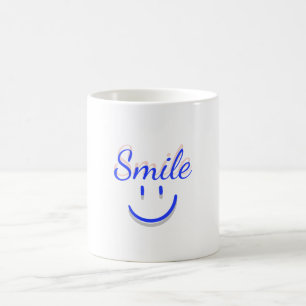 Smile – Spread Positivity and Happiness Coffee Mug