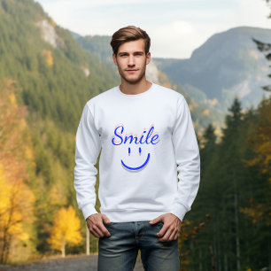 Smile – Spread Positivity and Happiness Sweatshirt