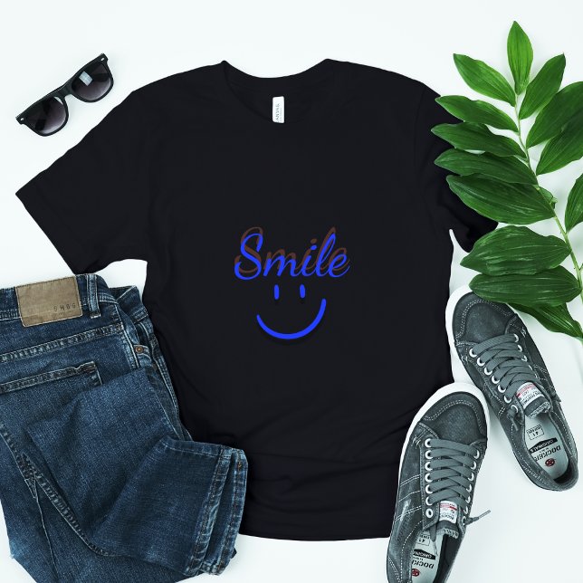 Smile – Spread Positivity and Happiness T-Shirt (Creator Uploaded)
