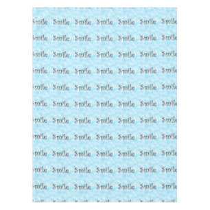 Smile-table cloth