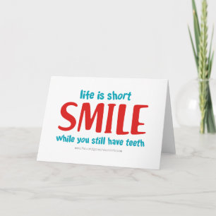 Smile Thank You Card