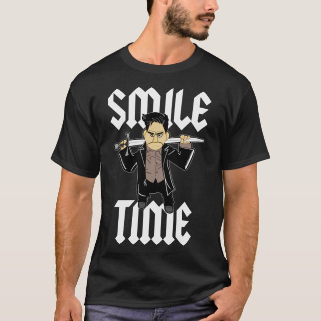 Smile Time Puppet T-Shirt (Front)