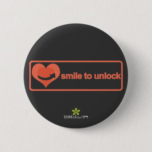 Smile to unlock button