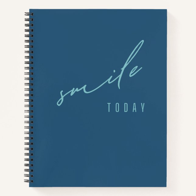 smile today. Notebooks & Journals (Front)