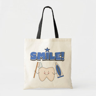 SMILE - Tooth T-shirts and Gifts Tote Bag