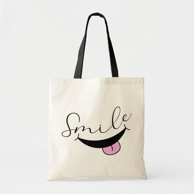 Smile  tote bag (Front)