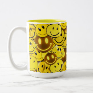 Smile Two-Tone Coffee Mug