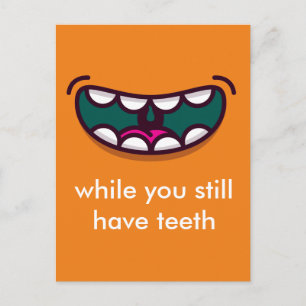 Smile up postcard