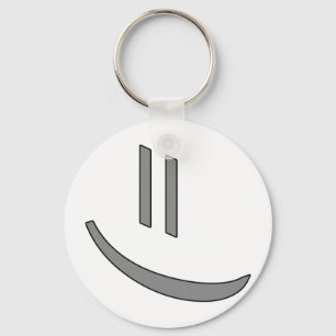 = smile web style key ring