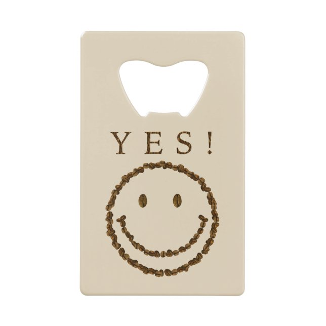 Smile with Coffee Beans (Front)