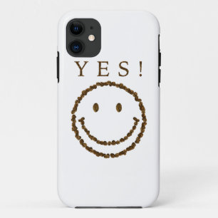 Smile with Coffee Beans iPhone 11 Case