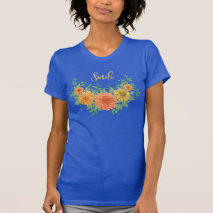 Smile with Flowers T-Shirt