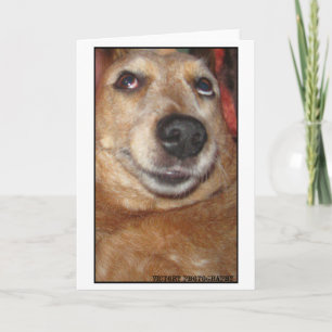 "Smile with your eyes" Card