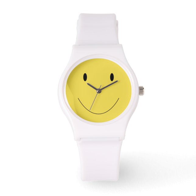 Smile Yellow Happy Face 007 Watch (Front)