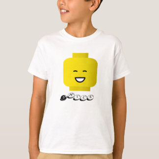 Smile yellow Head Kids T-shirt