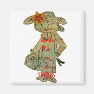 SMILE YOU ARE IN PARIS MAGNET