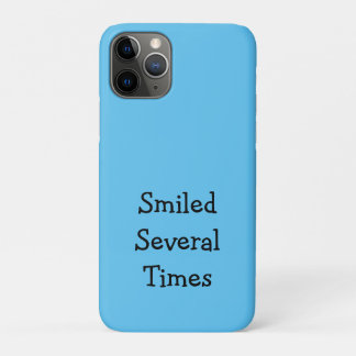 Smiled Several Times Phone Case