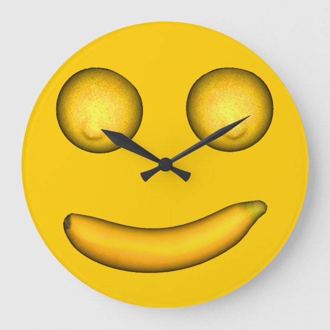 Smilemonana Large Clock (Front)