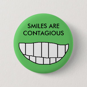 SMILES ARE CONTAGIOUS - button