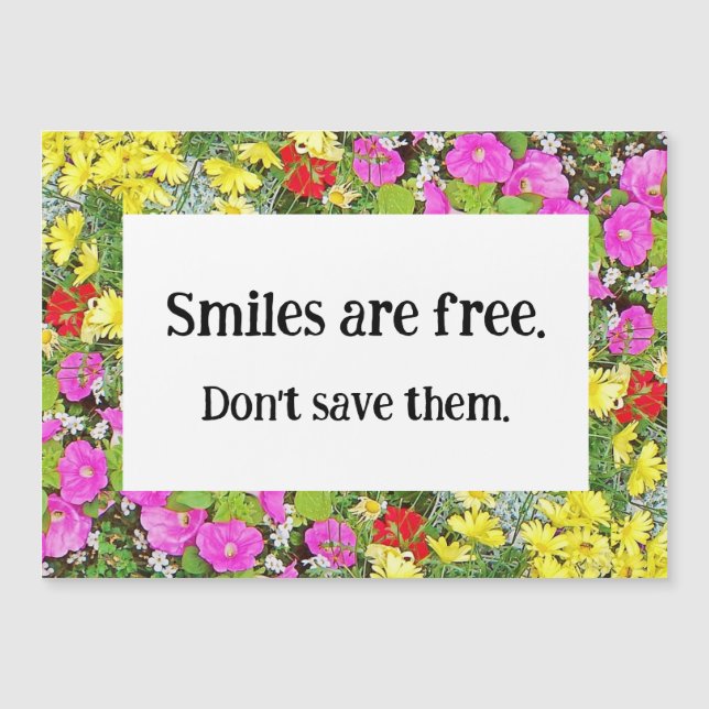 Smiles are Free (Front)
