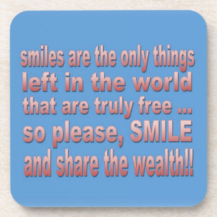Smiles coaster
