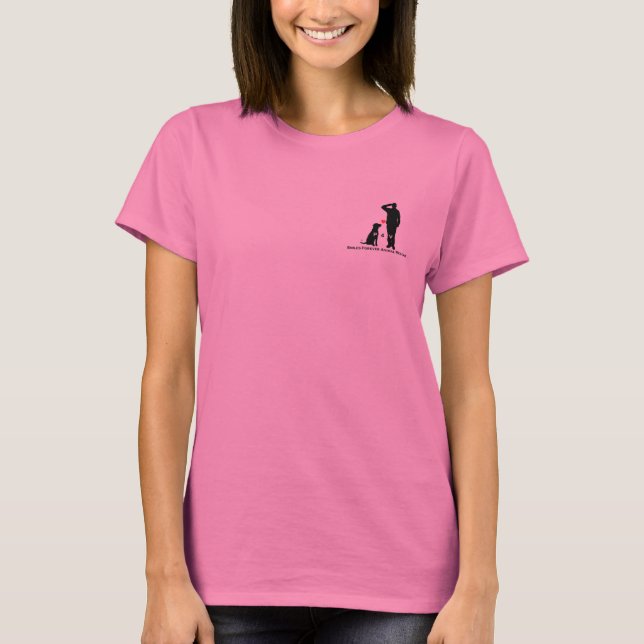 Smiles Forever Pets For Veterans Women's Tee2 T-Shirt (Front)