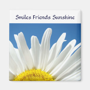 Smiles Friends Sunshine magnet gifts Daisy