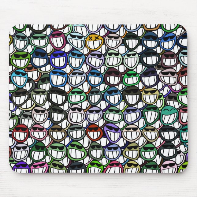 Smiles Mouse Mat (Front)