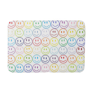 Smiles No Matter What Bath Mat