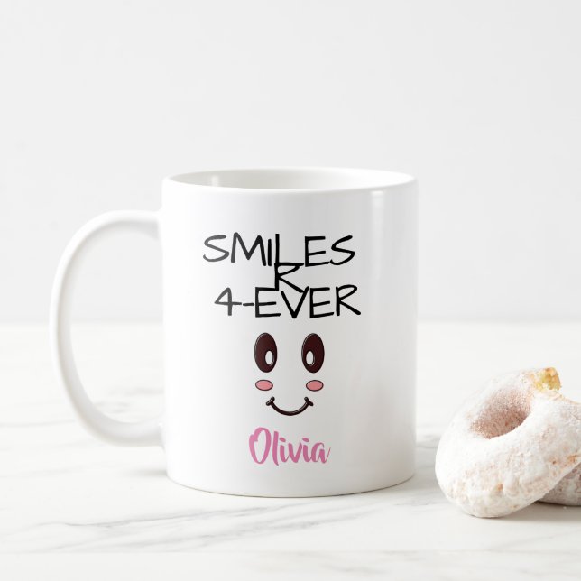 SMILES R 4-EVER (PERSONALIZED) MUG (With Donut)