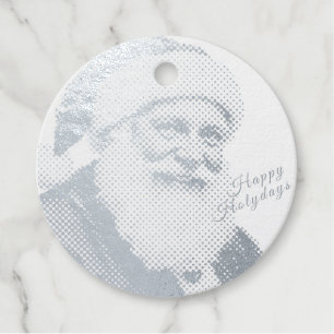 Smiles Santa Claus Favour Tags