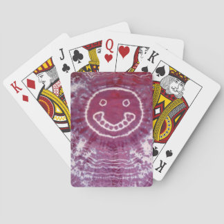 Smiles Tie Dye Bicycle Playing Cards