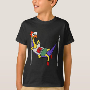 Smileteesanima Funny Rubber Chicken Sleeping In Ha T-Shirt