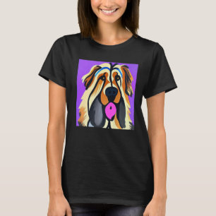 Smileteespets Leonberger Puppy Dog T-Shirt