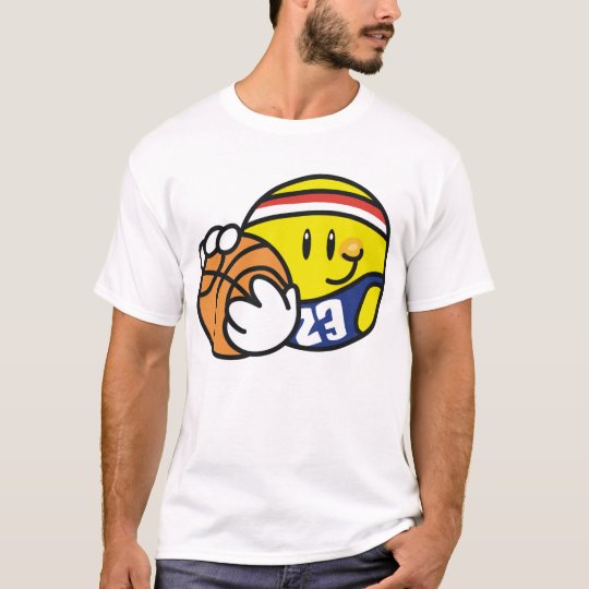 Smiley Basketball T-Shirt