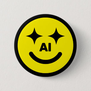 Smiley Face AI™ Button