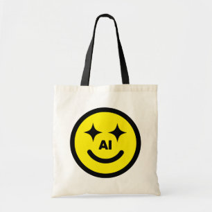 Smiley Face AI™ Tote Bag