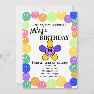 Smiley Face Invitation