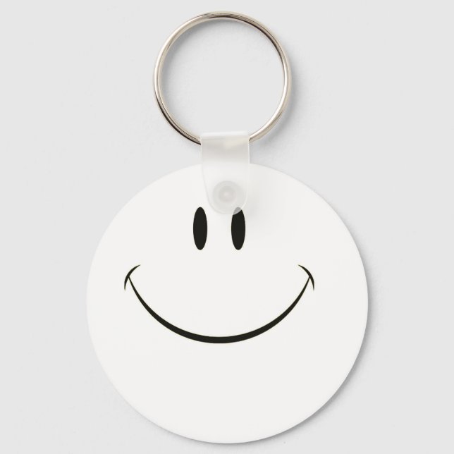 Smiley face key ring (Front)