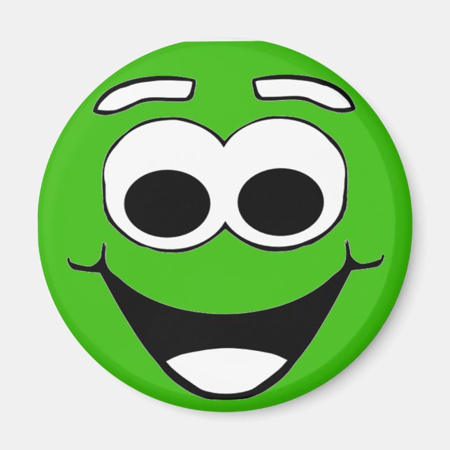 Smiley Face Magnet (Front)