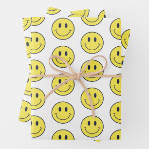 Smiley Face Wrapping Paper