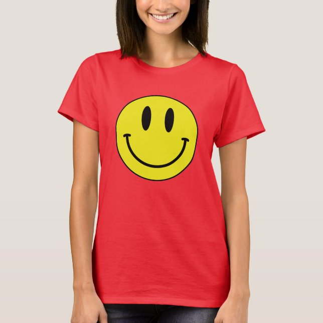 SMILEY HAPPY FACE T-SHIRT (Front)