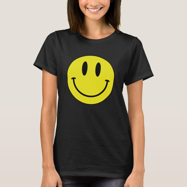 SMILEY HAPPY FACE T-SHIRT (Front)