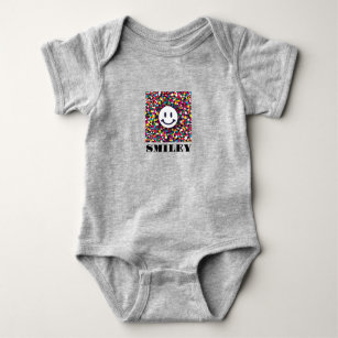 Smiley Keeps Your Baby Smiling Baby Bodysuit