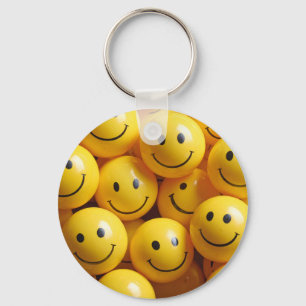 smiley key ring