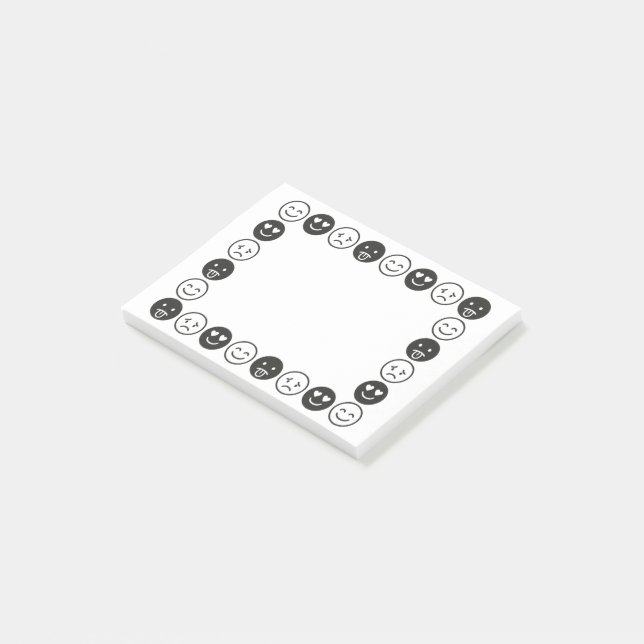 Smiley Post-it Notes (Angled)